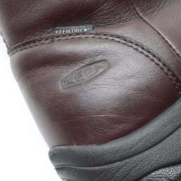 Keen Silverton Java Tall Leather Boots • Women's US 8 • Brown - Picture 10 of 16